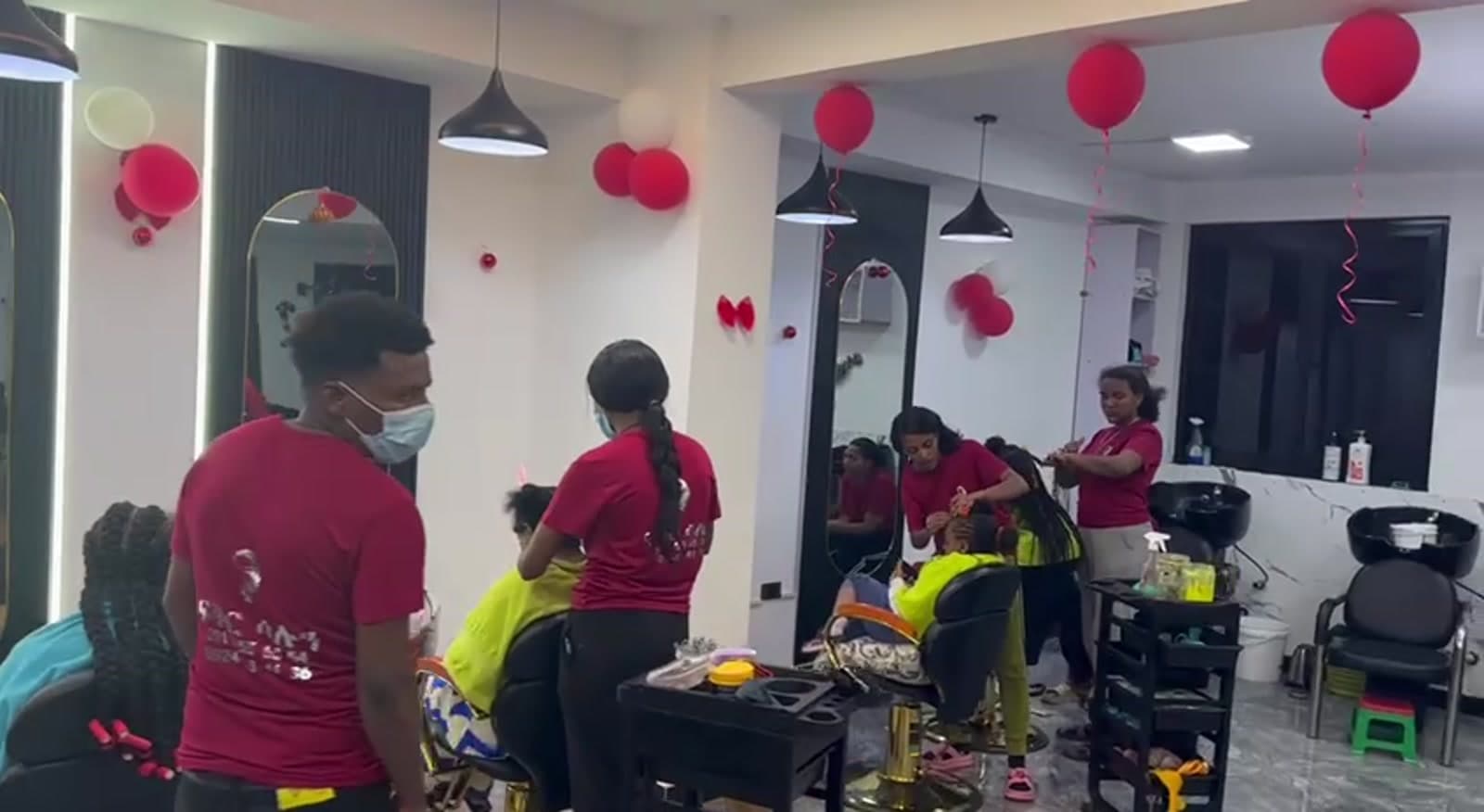 Event and bridal glam at Fiker Beauty Ethiopia