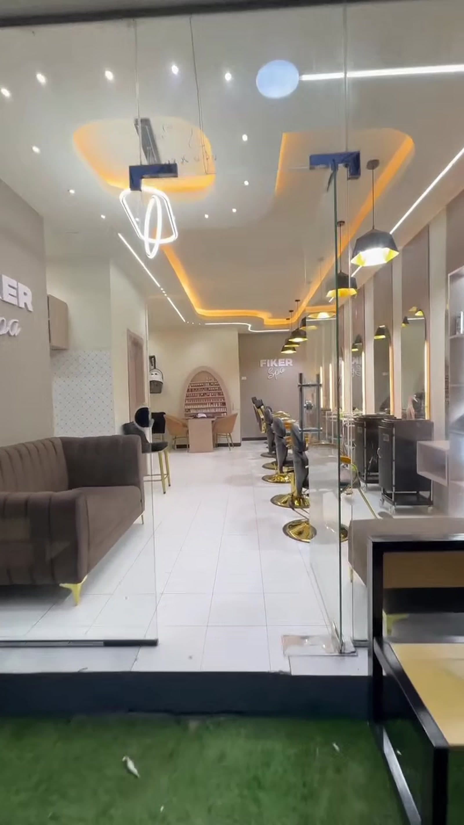 Bridal hair and makeup styling at Fiker Beauty Addis Ababa